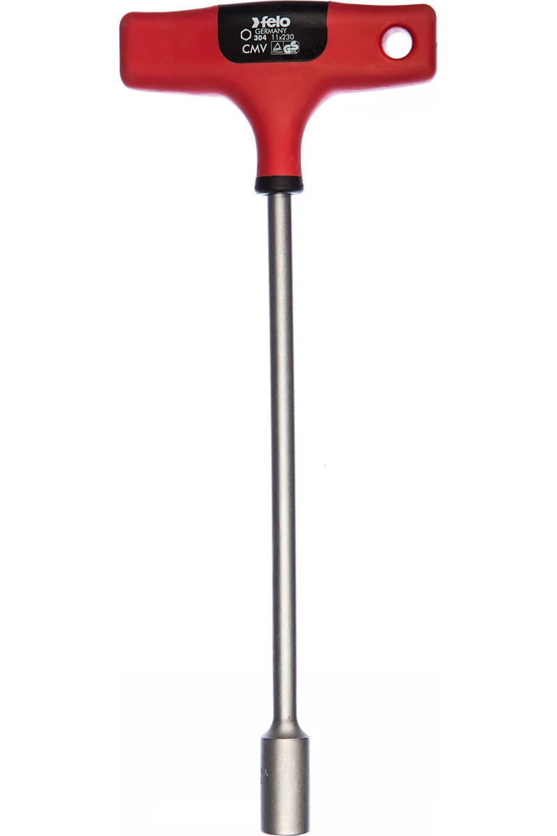 Т-образный ключ 11 мм, стержень 230 мм Felo 30411880 — детальное фото